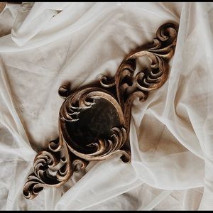 Ornate Gothic Wall Mirror